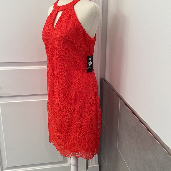 Guess Red Sleeveless Dress - Picture 3 of 9